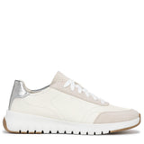 Ivory/Silver Tumbled Leather