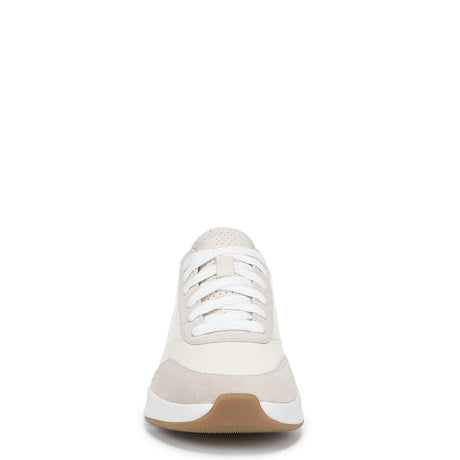 Ivory/Silver Tumbled Leather