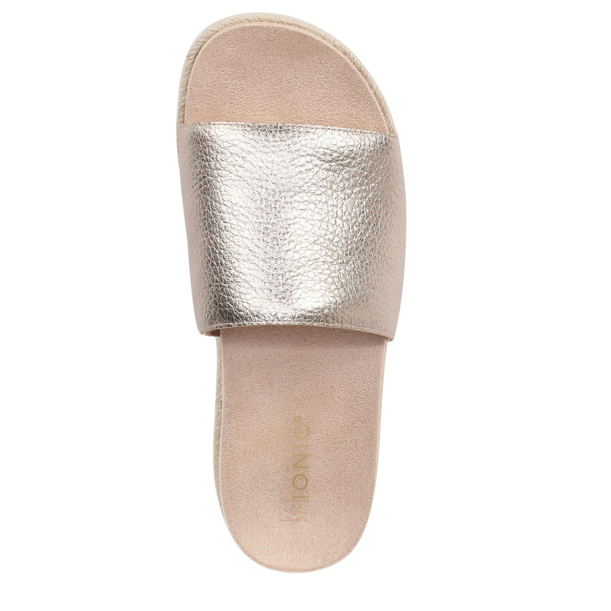Bronze Metallic Leather