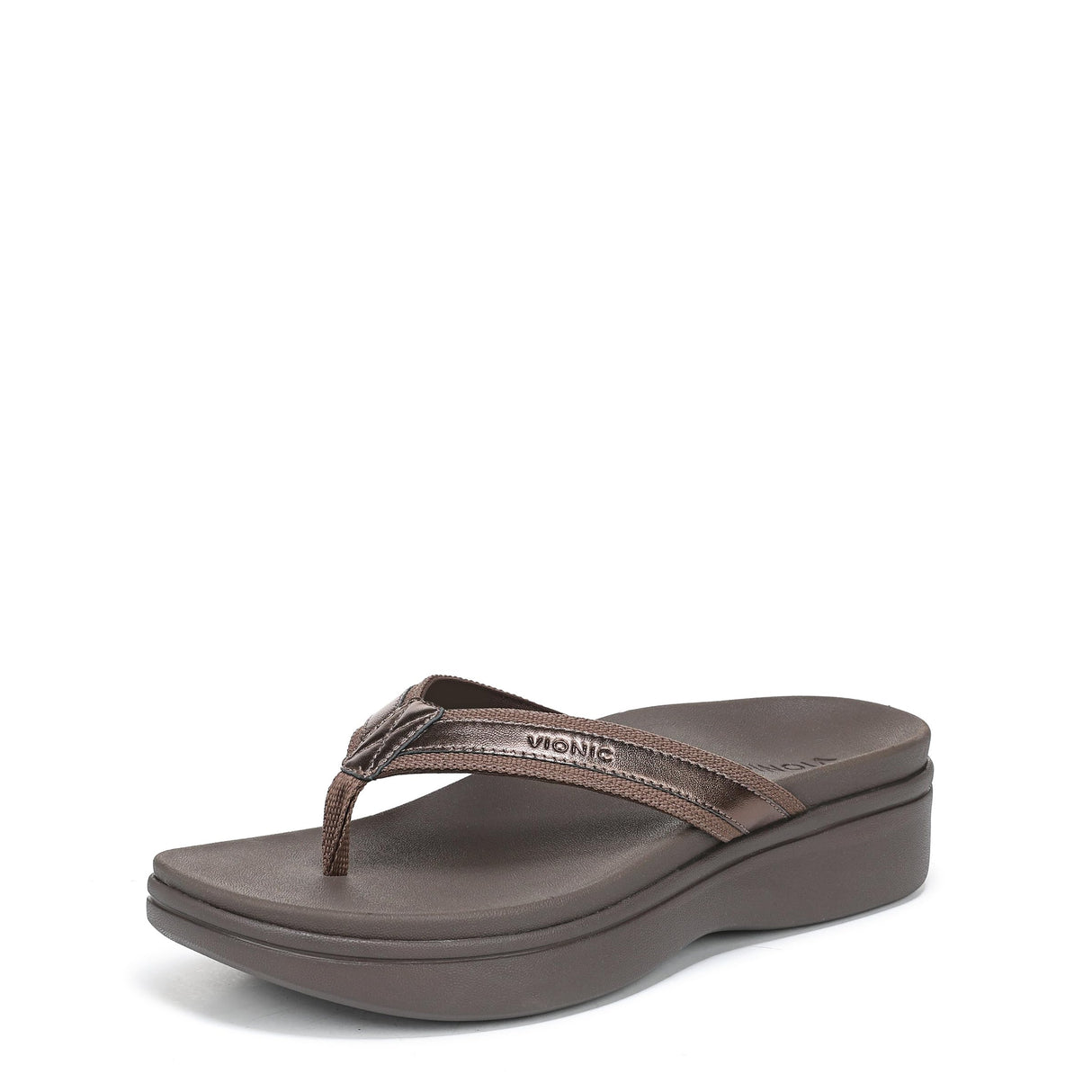 Bronze Metallic Leather