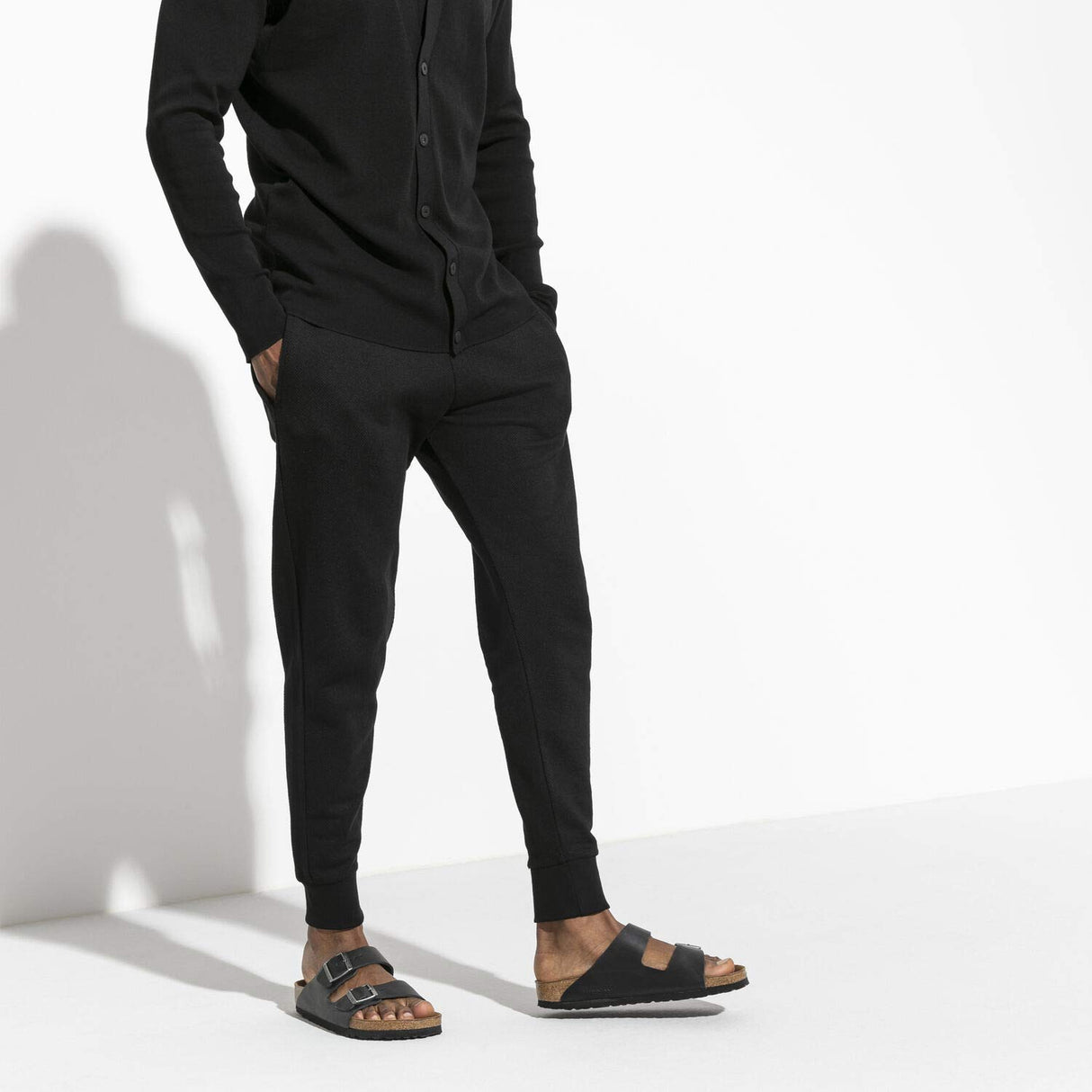 Black Oiled Leather