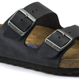 Black Oiled Leather