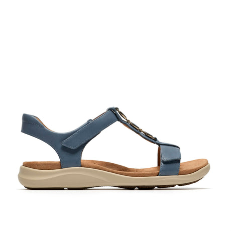 Denim Blue Leather