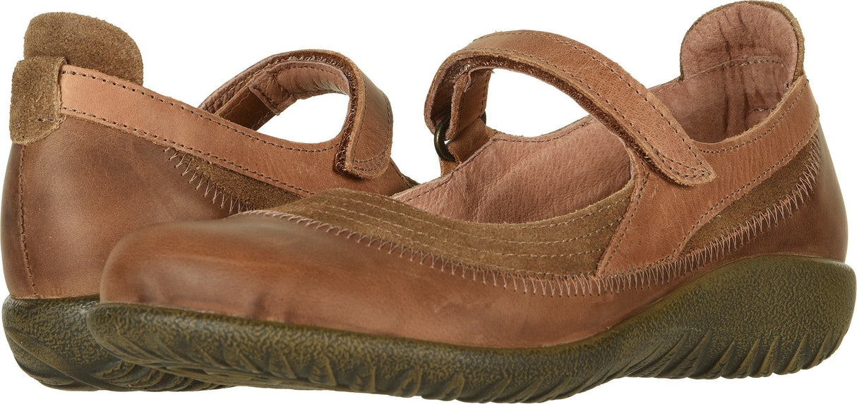 Antique Brown Suede/Saddle Brown Lthr/Latte Brown