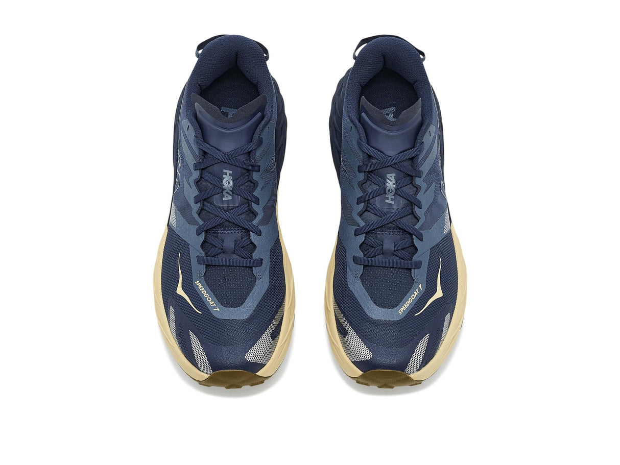 Varsity Navy/Barley Flour