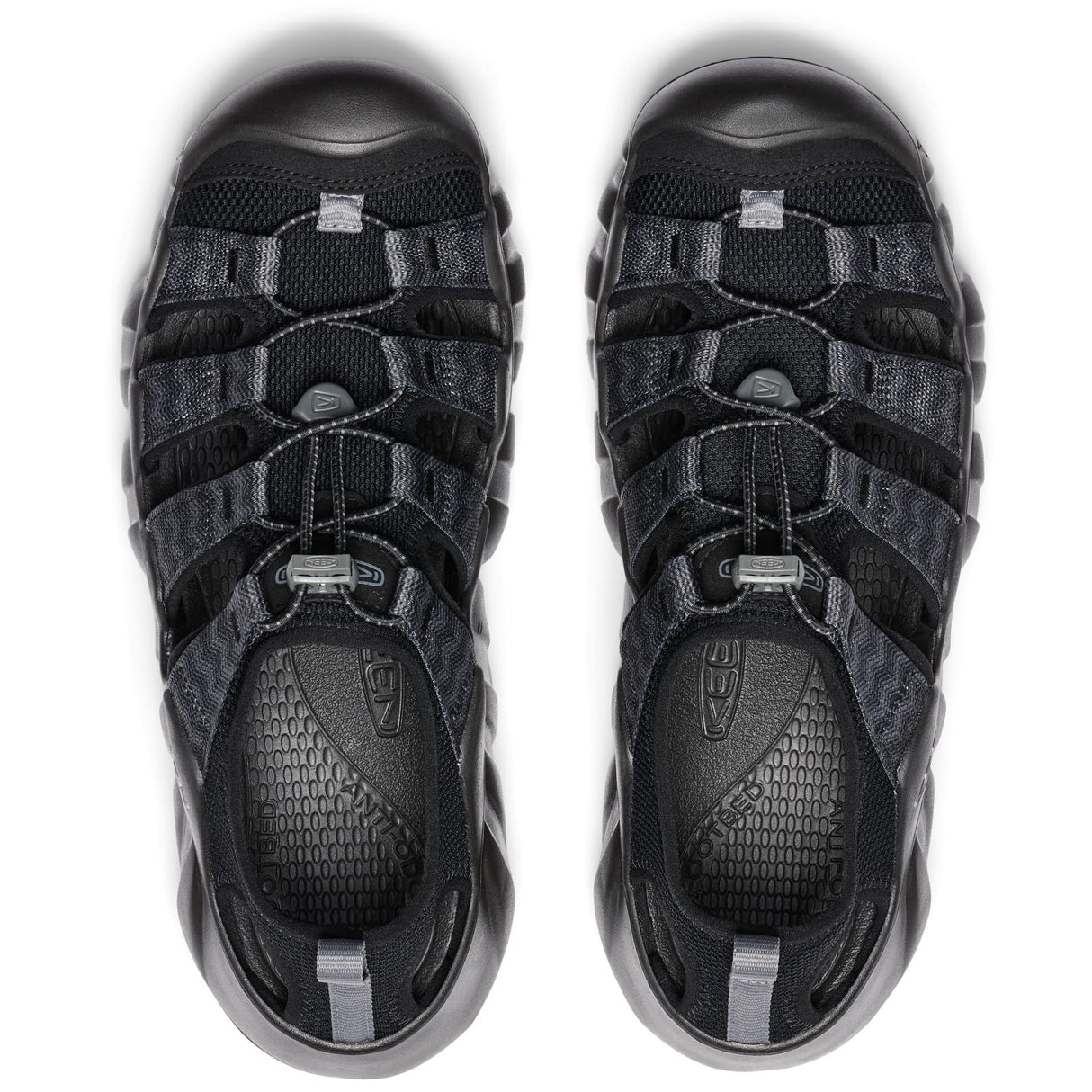 black/steel grey