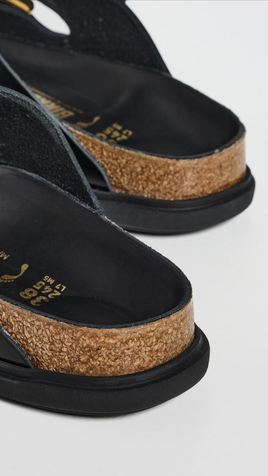 High-Shine Black Leather