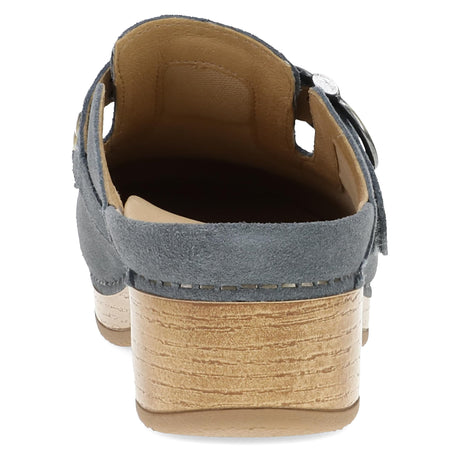 Dusty Blue Suede