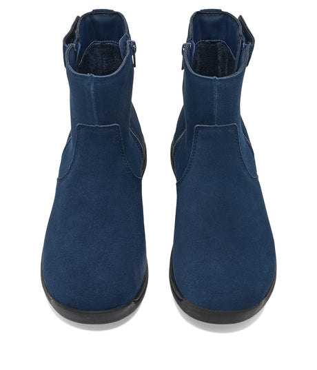 Navy Suede