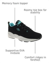 Black/Aqua