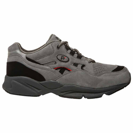 Grey/Black Nubuck