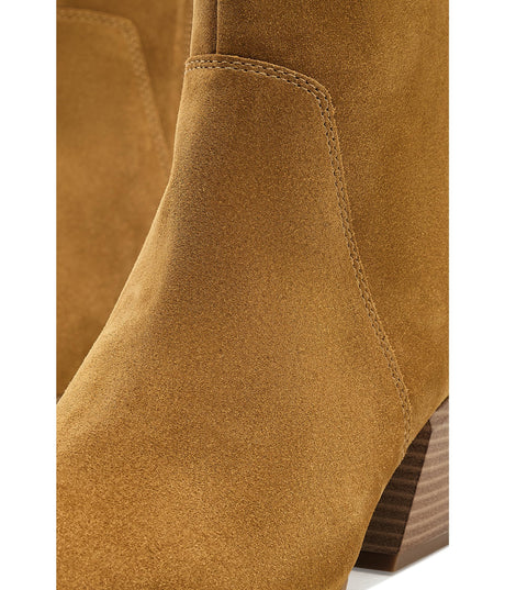 Golden Brown Suede