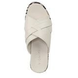 Cream Snake Leather