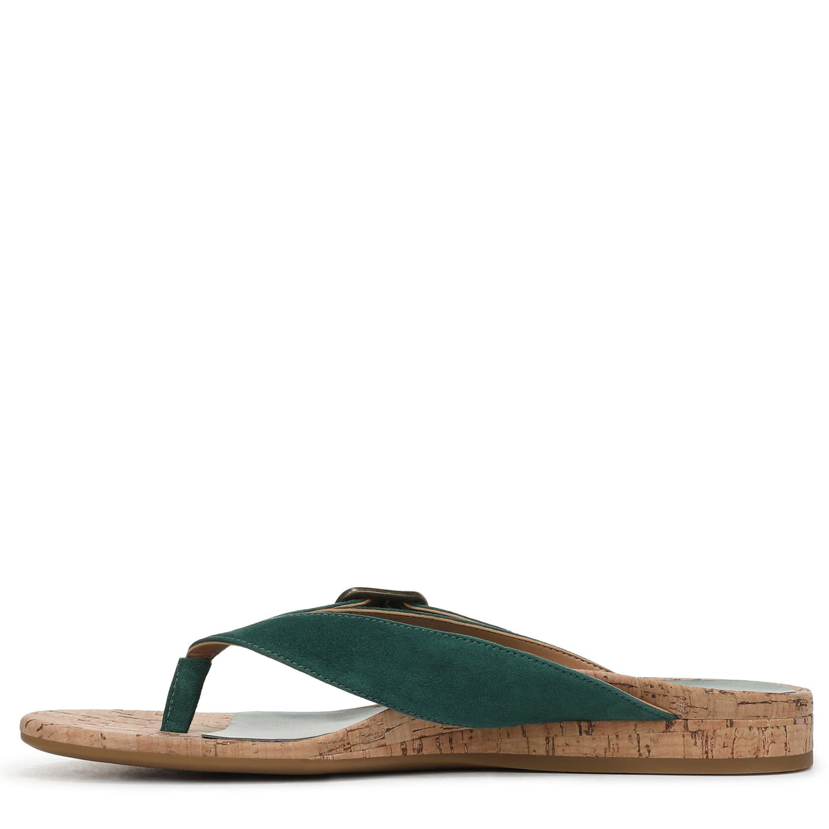Posy Green Waxed Suede