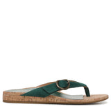 Posy Green Waxed Suede