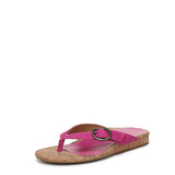 Rose Violet Waxed Suede