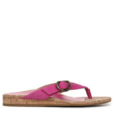 Rose Violet Waxed Suede