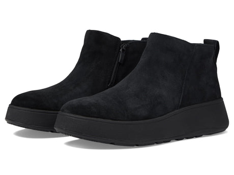 FitFlop F-Mode Suede Flatform Zip Womens