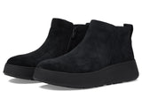 FitFlop F-Mode Suede Flatform Zip Womens