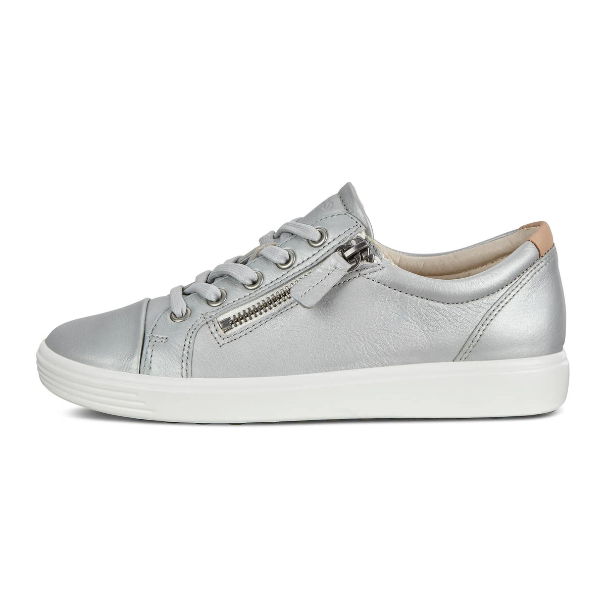 ECCO Soft 7 Side Zip Low-Top Womens