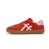 FitFlop Rtg Leather Suede Sneakers Womens