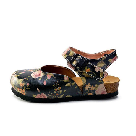 Black Floral Mosaic
