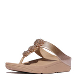 FitFlop Fino Beadie-Button Metallic Womens