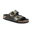 Birkenstock Arizona Big Buckle Gold Women's – Black