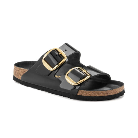 Birkenstock Arizona Big Buckle Gold Women's – Black