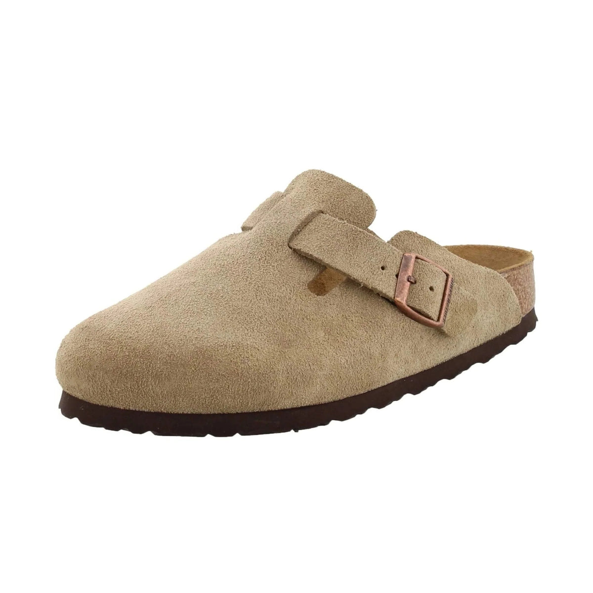 Birkenstock Boston SFB Suede Unisex – Taupe