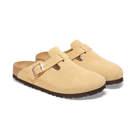 Birkenstock Boston Women's – Latte Cream