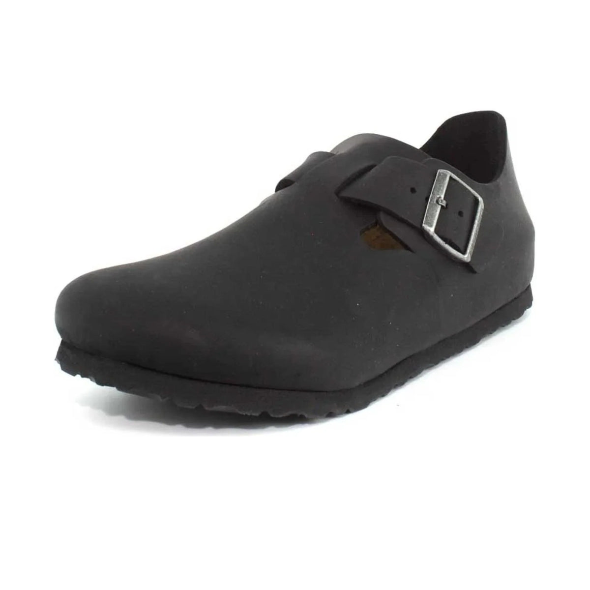 Birkenstock London Unisex – Black Oiled Ltr