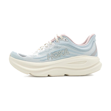 HOKA Bondi 9 Women's – Alabaster/Mineral Blue