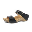 Dansko Tanya Women's – Black Milled Burnished