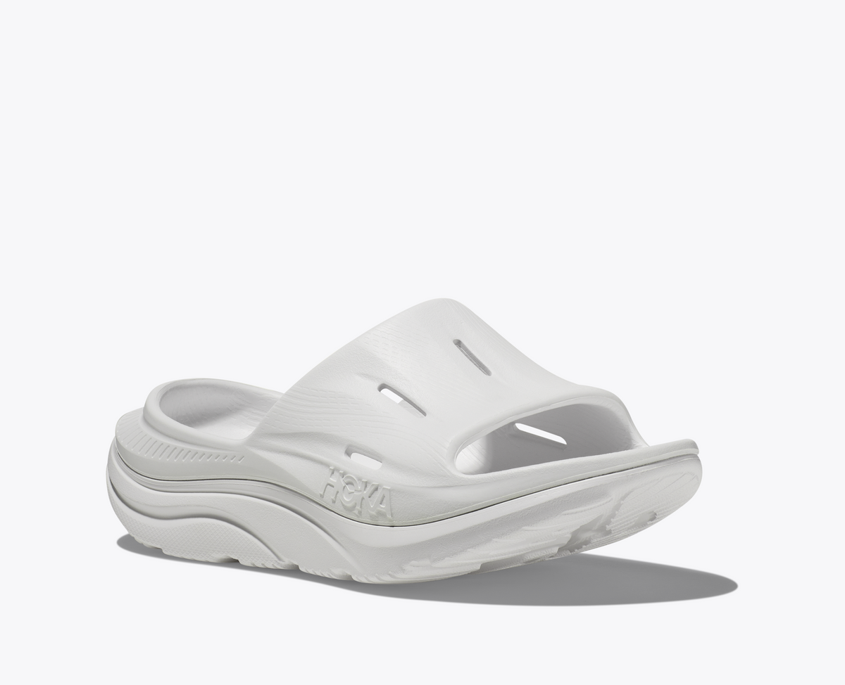 HOKA Ora Recovery Slide S Unisex – Lunar Rock / Sharkskin