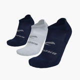 Brooks Run-In No Show 3-Pack Unisex – Asphalt