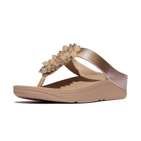 FitFlop Fino Bauble-Bead Women's – Pewter Black