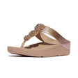 FitFlop Fino Beadie-Button Metallic Women's