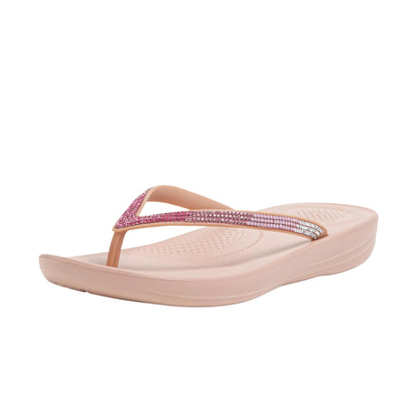 FITFLOP Iqushion Ombre Sparkle Flip-Flops Women's – Beige