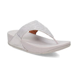FitFlop Lulu Glitz Toe-Post Sandals Women's – Platino