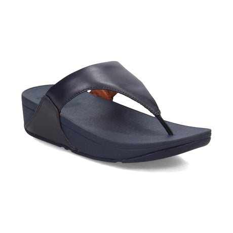 FitFlop Lulu Leather Toepost Women's – Deepest Blue