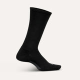 Feetures Classic Rib Crew Socks – Black