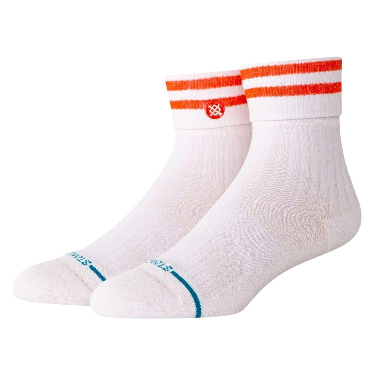 Stance Roll Cuff Quarter Socks