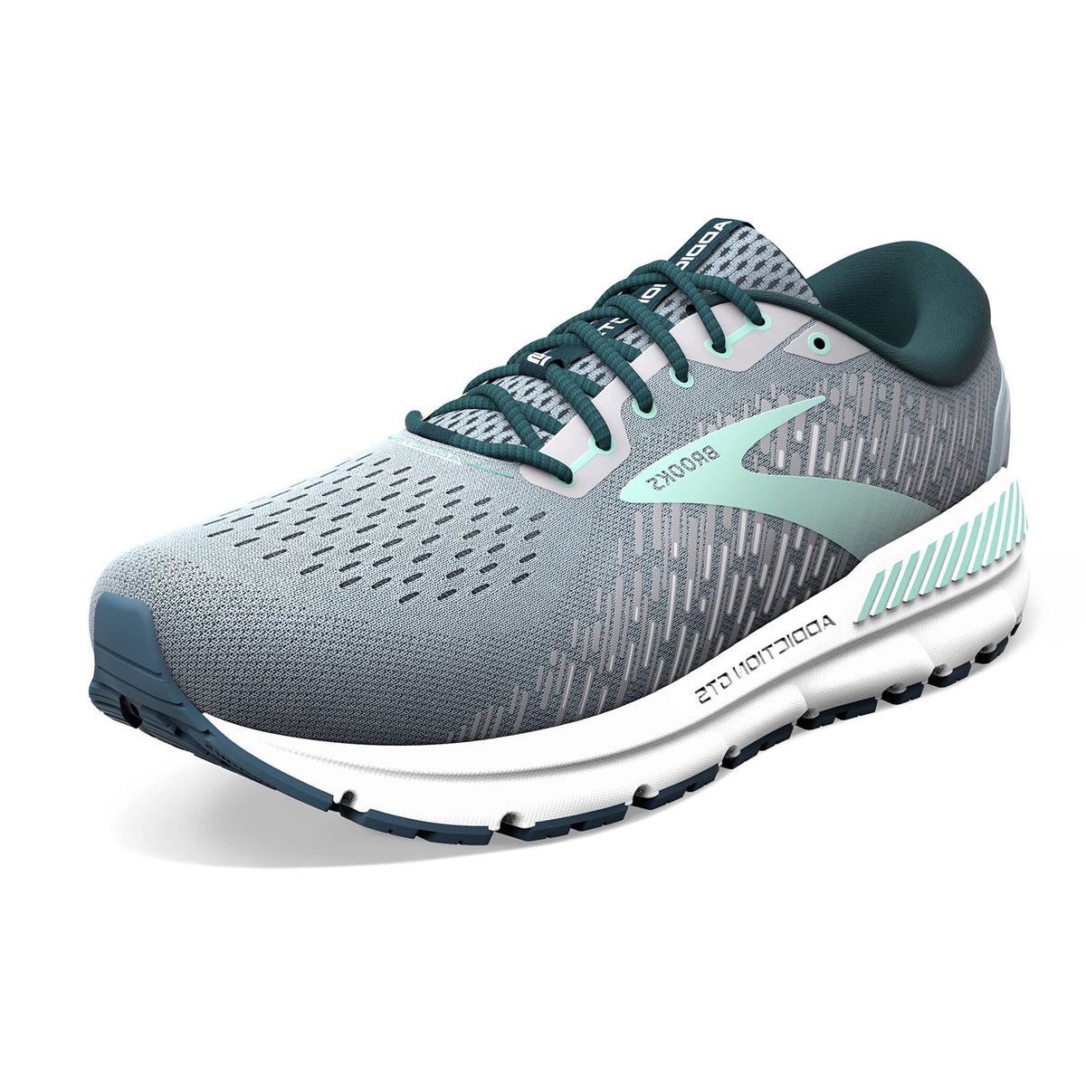 Brooks Addiction Gts 15 Womens Grey/Navy/Aqua