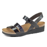 Naot Kayla Womens Black Patent Leather