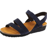 Naot Kayla Womens Navy Velvet Nubuck