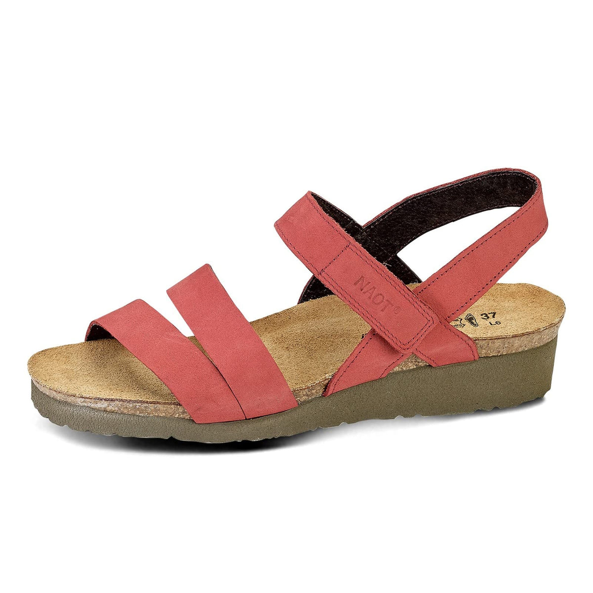 Naot Kayla Womens Red Brick Leather