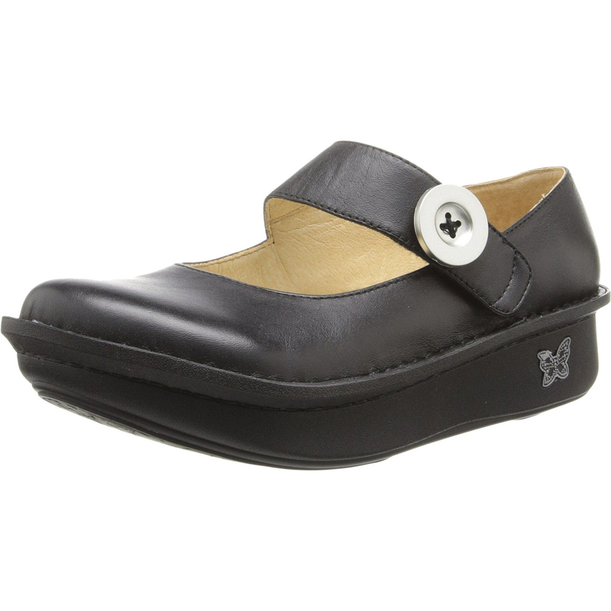 Alegria Paloma Womens Black Nappa
