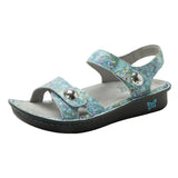 Alegria Vienna Womens Aqua Flora