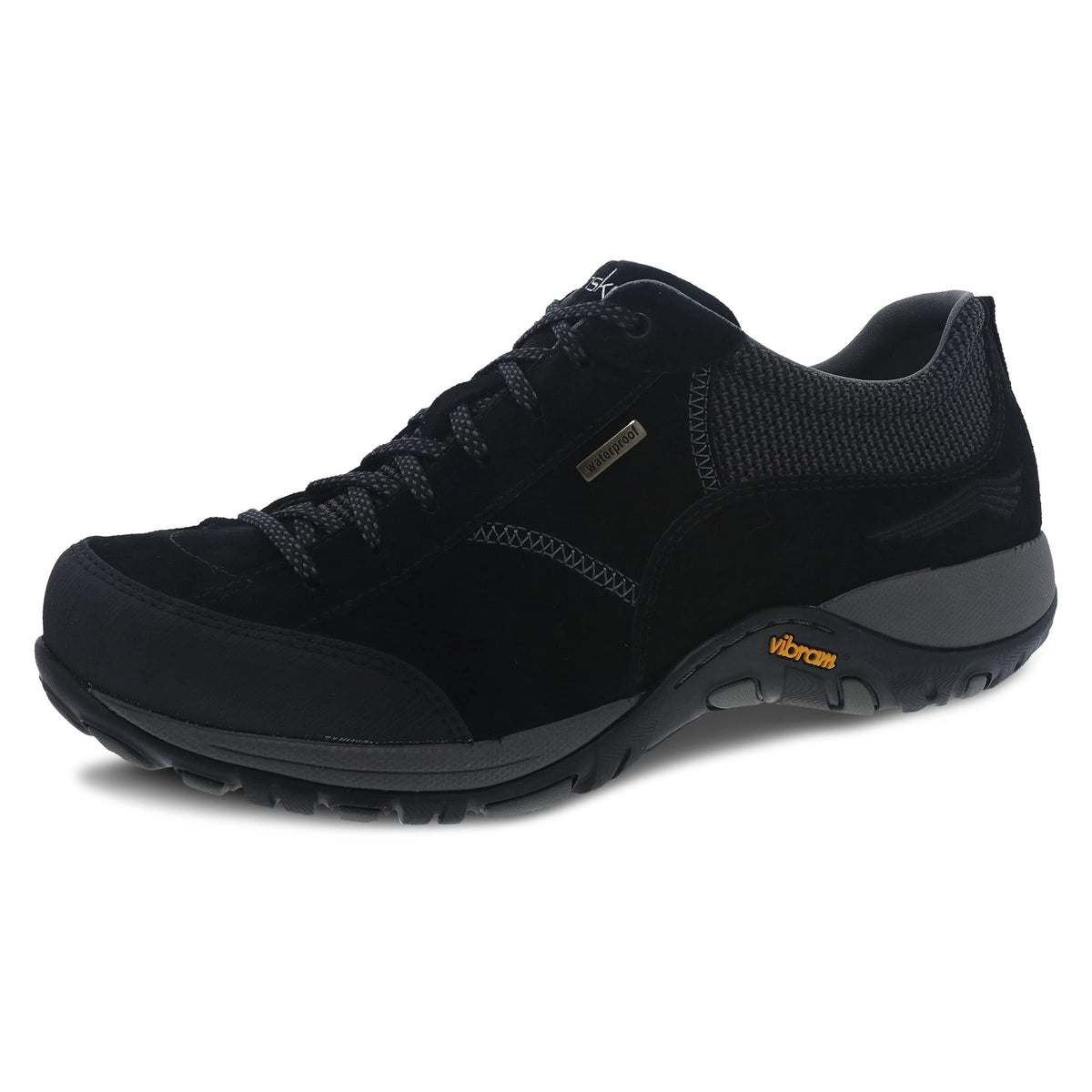 Dansko Paisley Womens Black/Black Suede